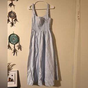 Doen Quilla dress in Marjorie Gingham, size M